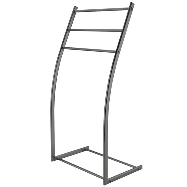 SCC8258 Pedestal Steel Construction Towel Rack, Brushed Nickel